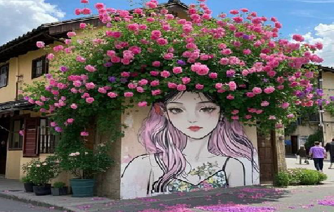  五河怎么设计网红打卡墙绘