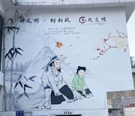  五河分享几个墙绘保养知识。