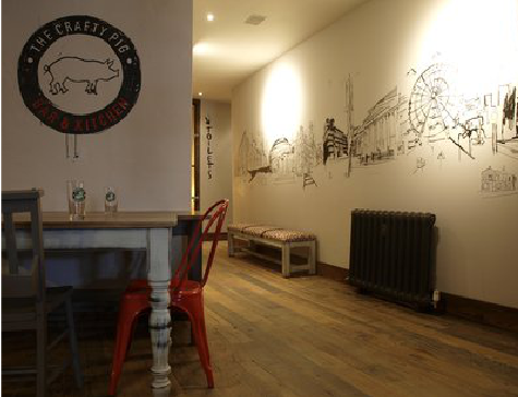  五河教你判断手绘墙质量的好坏。