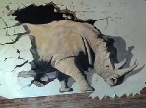  五河在墙绘中，如何绘制3D效果？