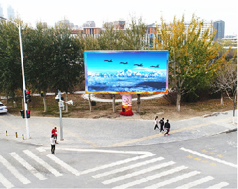  五河户外大屏广告投放要点。